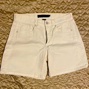 Calvin Klein white weekender shorts